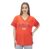 Virginia Tech Women's Kickoff Mesh Jersey: Orange2