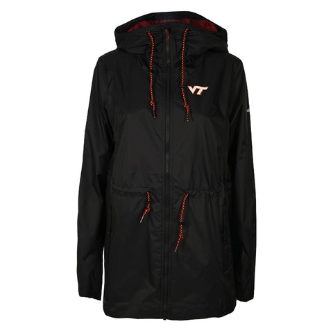 Virginia Tech Women's Lily Park Jacket by Columbia: Black