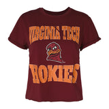 Virginia Tech Women's Primetime HokieBird T-Shirt: Maroon