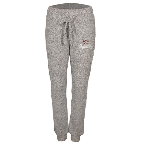 Virginia Tech Women's Regal Fleece Pant: Gray