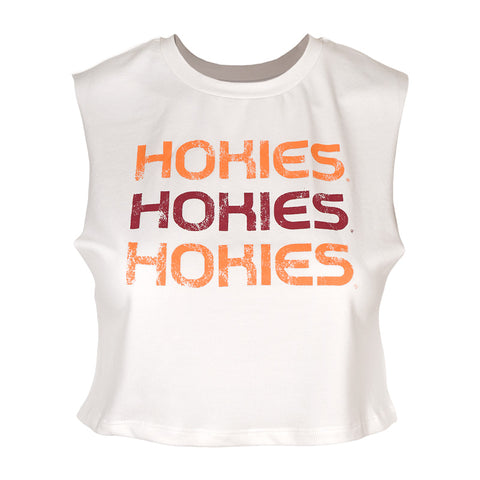 Virginia Tech Women's Reputation Tank Top: White
