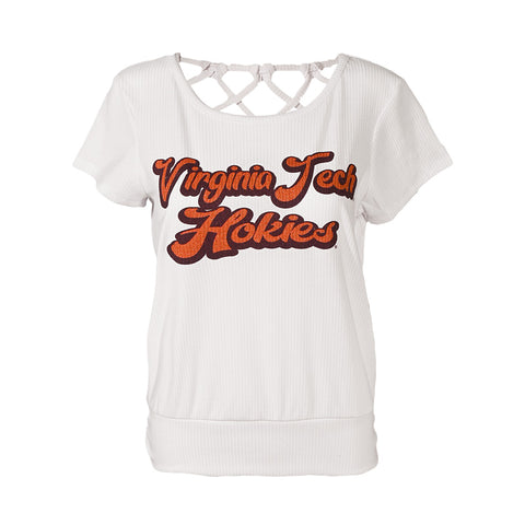 Virginia Tech Women's Sublime! Ribbed Fashion Top