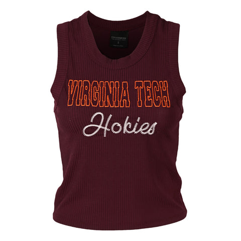 Virginia Tech Women's Sublime! Ribbed Tank Top