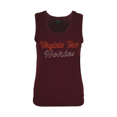 Virginia Tech Women's Thropp Ribbed Tank Top