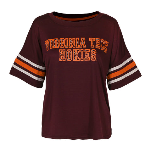 Virginia Tech Women's Tina Studded T-Shirt