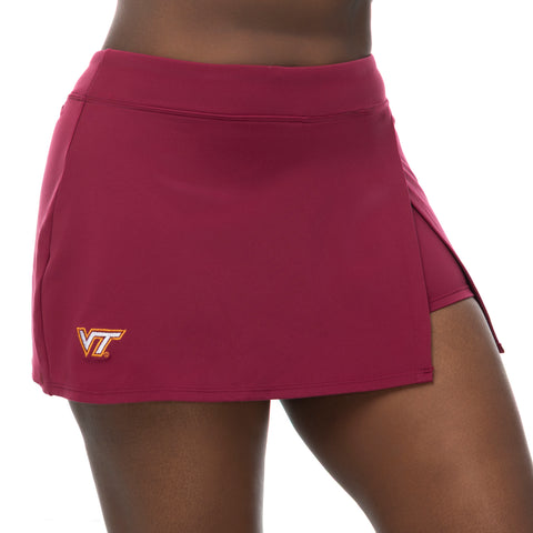 Virginia Tech Women's Vera Skort: Maroon
