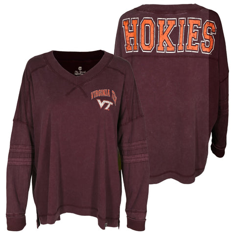 Virginia Tech Women's Victoria Oversized Long-Sleeved T-Shirt