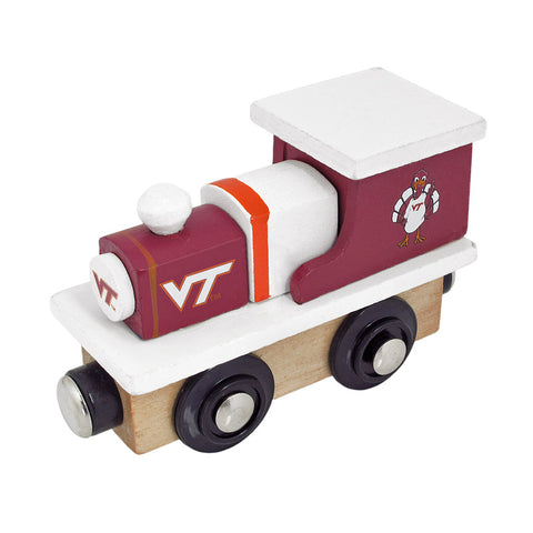 Virginia Tech Wooden Toy Train Engine