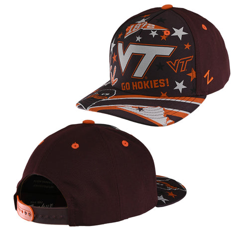 Virginia Tech Youth Dart Craystar Hat by Zephyr