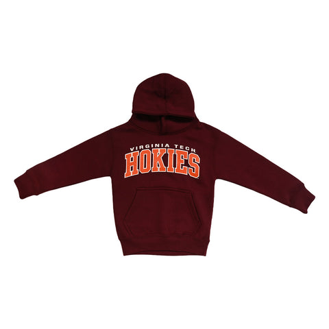 Virginia Tech Youth Hokies Hooded Sweatshirt: Maroon
