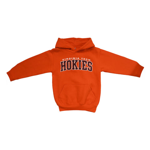 Virginia Tech Youth Hokies Hooded Sweatshirt: Orange