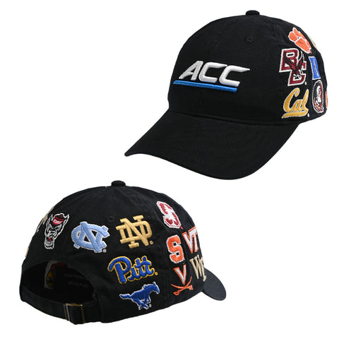 Virginia Tech x ACC Conference Hat: Black by Zephyr