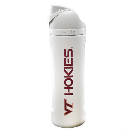 Virginia Tech x Owala 24 oz. Free Sip Sport Bottle: Sky Marshmallow