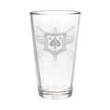 Virginia Tech Corps of Cadets Logo Company Pint Glass