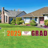 Virginia Tech 2025 Grad Lawn Sign