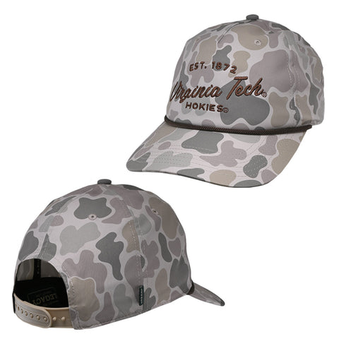 Virginia Tech Hokies Navigator Duck Camo Hat by Legacy