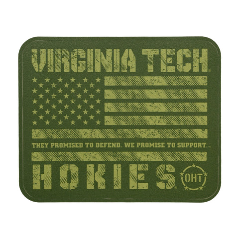 Virginia Tech OHT Flag Decal