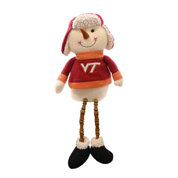 Virginia Tech Bead Leg Snowman – Campus Emporium