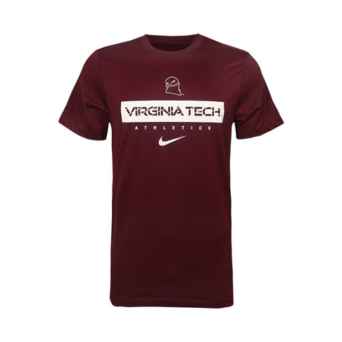 Virginia Tech Men's Dri-FIT Legend T-Shirt: Maroon by Nike