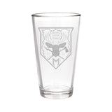 Virginia Tech Corps of Cadets Logo Company Pint Glass