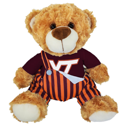Virginia Tech Gameday Bib Fred Plush Bear