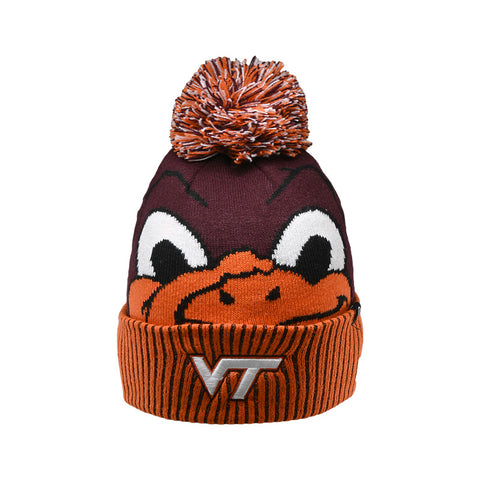 Virginia Tech Youth Bash Bandit Pom Beanie by Zephyr