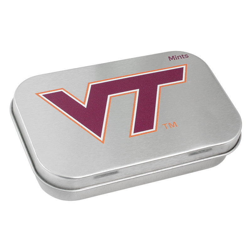 Virginia Tech Breath Mint Tin: Large Campus Emporium Virginia Tech Breath Mint Tin: Large Campus Emporium