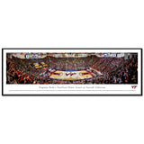 Virginia Tech Cassell Coliseum Panoramic Print Standard Frame