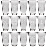 Virginia Tech Corps of Cadets Company Pint Glass