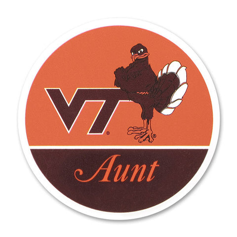 Virginia Tech Family Refrigerator Magnet: Aunt