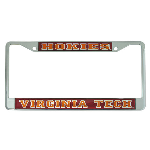 Virginia Tech Hokies Reflective License Plate Frame