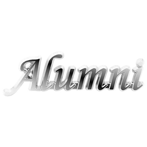 Alumni Car Emblem: Chrome