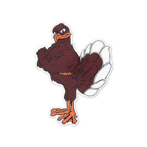 Virginia Tech Hokie Bird Decal: Maroon