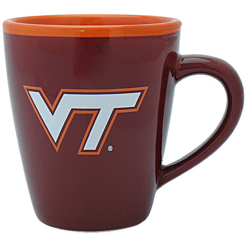 Virginia Tech Logo Ceramic Mug: Maroon