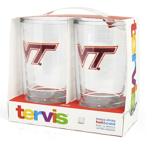 Virginia Tech Tumbler Two Pack: 16 oz. by Tervis Tumbler