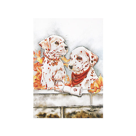 Virginia Tech "Pawsitively Hokies" Print by Jane Blevins