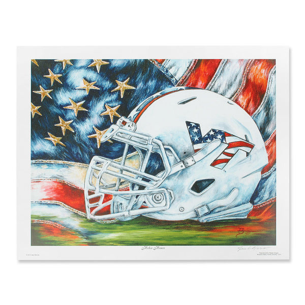 Virginia Tech "Hokie Honor" Print by Jane Blevins – Campus Emporium