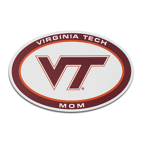 Virginia Tech Mom Oval Magnet