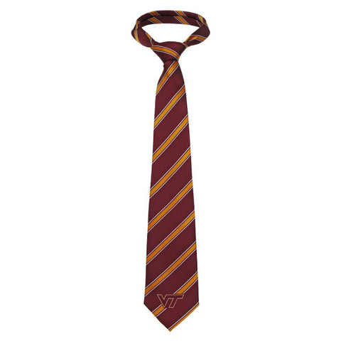 Virginia Tech Striped Tie