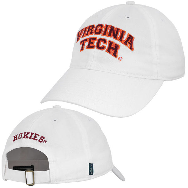 Virginia Tech Hat: White by Legacy – Campus Emporium
