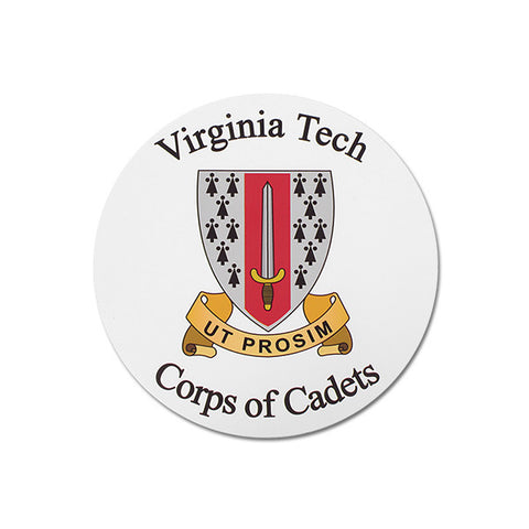 Virginia Tech Corps of Cadets Magnet: 3"