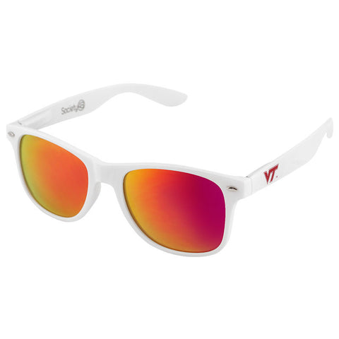 Virginia Tech Sunglasses: White