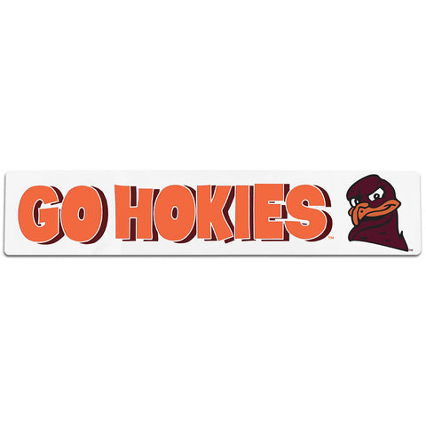 Virginia Tech "Go Hokies" Car Magnet