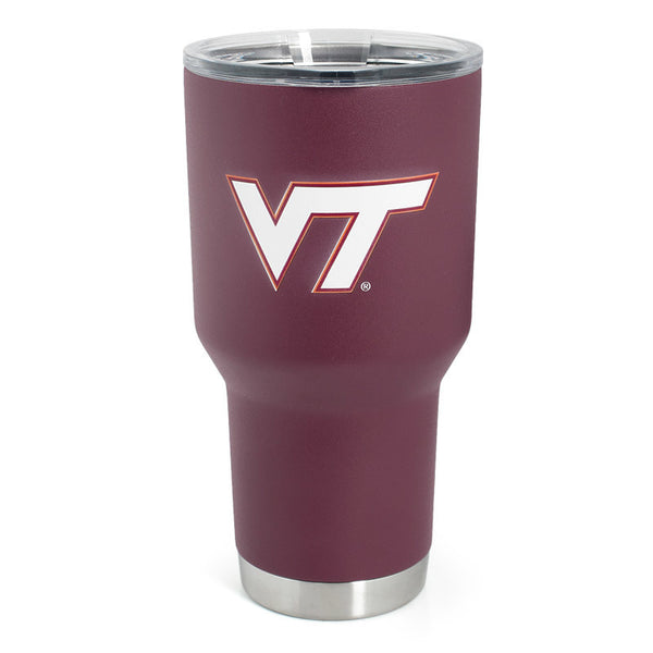 Virginia Tech Powder Coated Tumbler 30 oz. – Campus Emporium