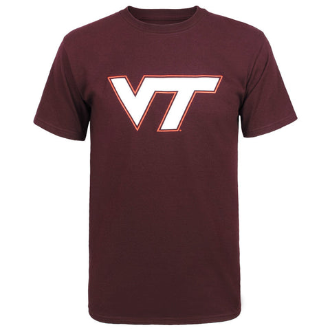 Virginia Tech Logo T-Shirt: Maroon by Champion
