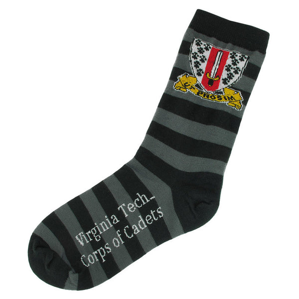Virginia Tech Corps of Cadets Striped Socks – Campus Emporium