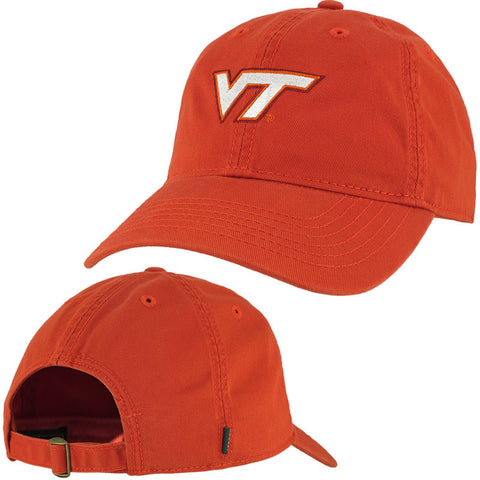 Virginia Tech Logo Hat: Orange by Legacy