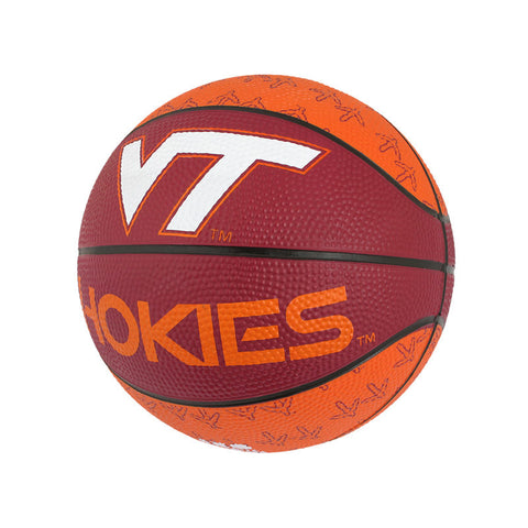 Virginia Tech Mini Rubber Basketball
