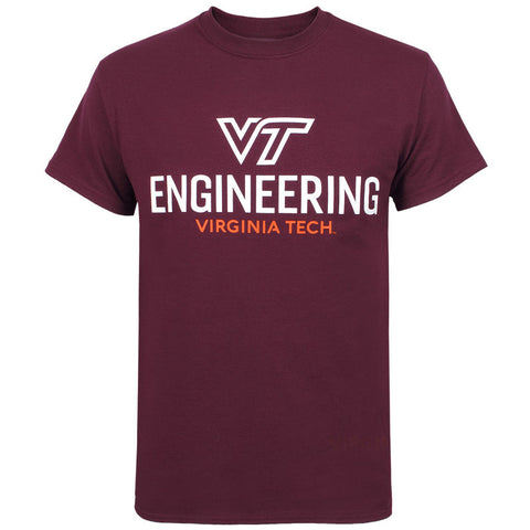 Virginia Tech College of Engineering T-Shirt: Maroon by Champion