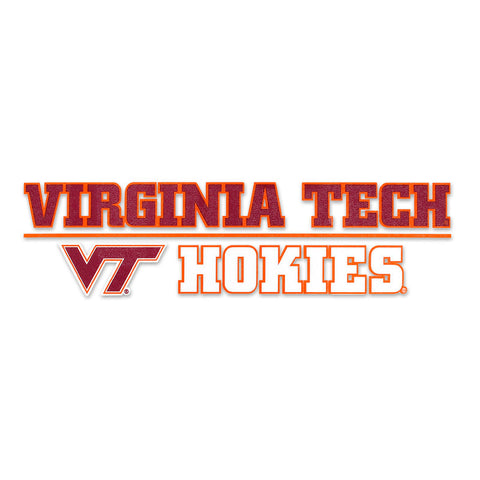 Virginia Tech Hokies Horizontal Decal